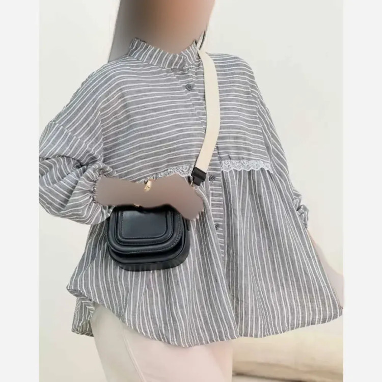 شومیز نخی زنانه مدل آزاده خنک و تابستانه فری سایز 36 تا 46