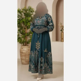 پیراهن ساحلی زنانه مدل کایرو جنس بوگاتی فری سایز 36 تا 46