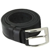 ست هدیه مردانه شامل کفش چرم لژدار و کمربند مدل نیک