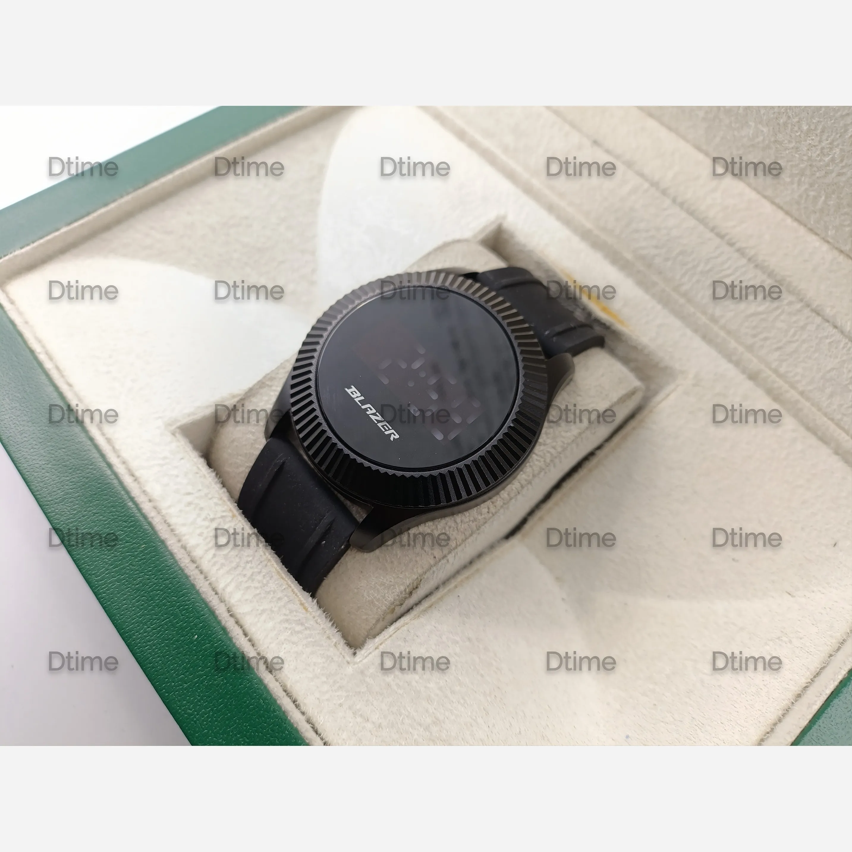 ساعت مچی دیجیتال مردانه بلیزر صفحه لمسی با قاب آلومینیومی و نور بک لایت