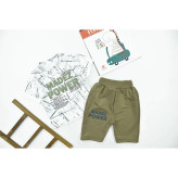 ست تیشرت و شلوارک پسرانه مدل 11643 جنس اسپان