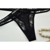 شورت لامبادا زنانه دانتل کش ضربدری سایز XL کد 11564