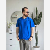 تیشرت آستین کوتاه مردانه ساده پنبه ای خنک در رنگ بندی متنوع