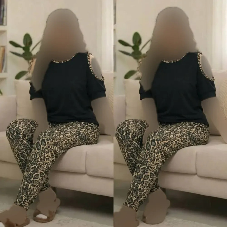 ست تیشرت و شلوار زنانه مدل پرنس جنس ویسکوز کش فری سایز 38 تا 48
