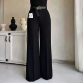 شلوار بگ زنانه پارچه مازراتی 330 گرم درجه یک مدل 101
