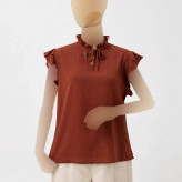 تاپ مجلسی زنانه جنس کریشه کد 1429