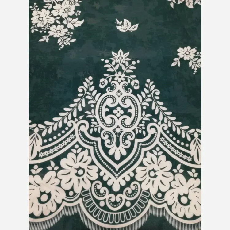 پیراهن ماکسی پتینه ای یقه چین دار زنانه فری سایز سوپر سافت