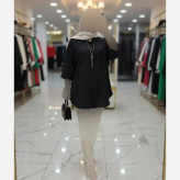 شومیز زنانه شانتون نگینی پشت دکمه فری سایز مناسب سایز 38 تا 50