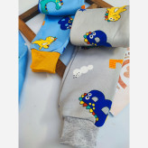 بلوز و شلوار تو کرکی بچگانه طرح ABC مدل وارداتی مناسب 10 ماه تا 3 و نیم سال