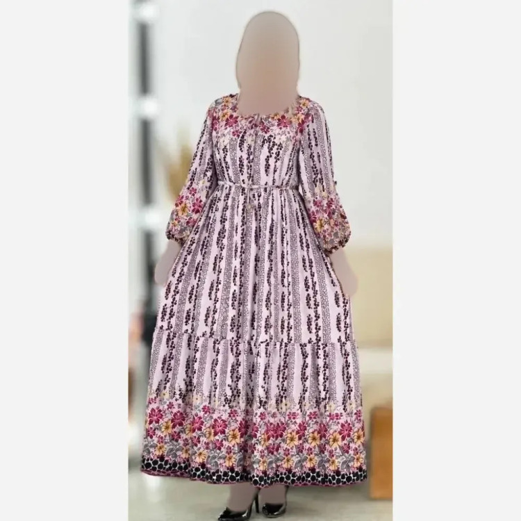 پیراهن ساحلی زنانه مدل سرو جنس بوگاتی فری سایز 36 تا 46