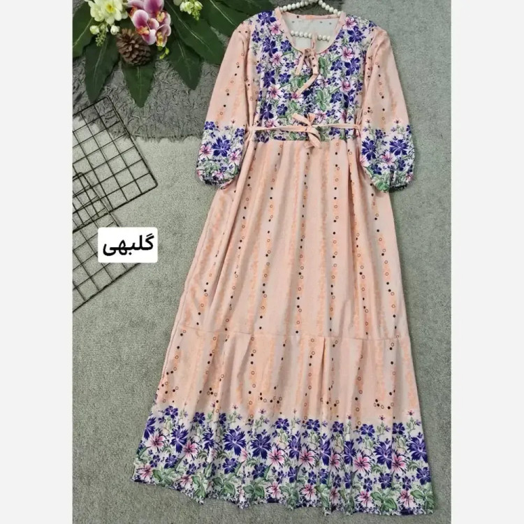 پیراهن ساحلی زنانه مدل سرو جنس بوگاتی فری سایز 36 تا 46