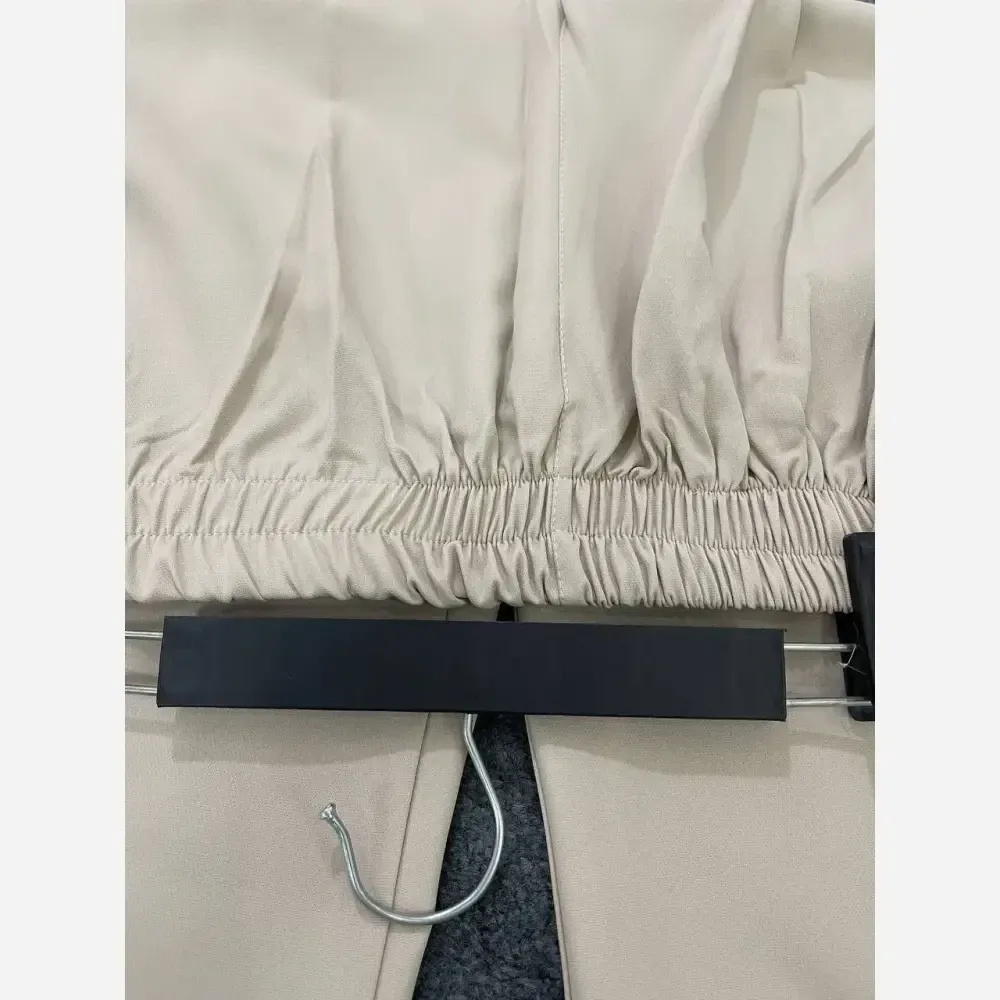 شلوار بگ مازراتی زنانه درجه یک پارچه 330 گرم پشت کش جلو پیلی سایزبندی M تا XXL