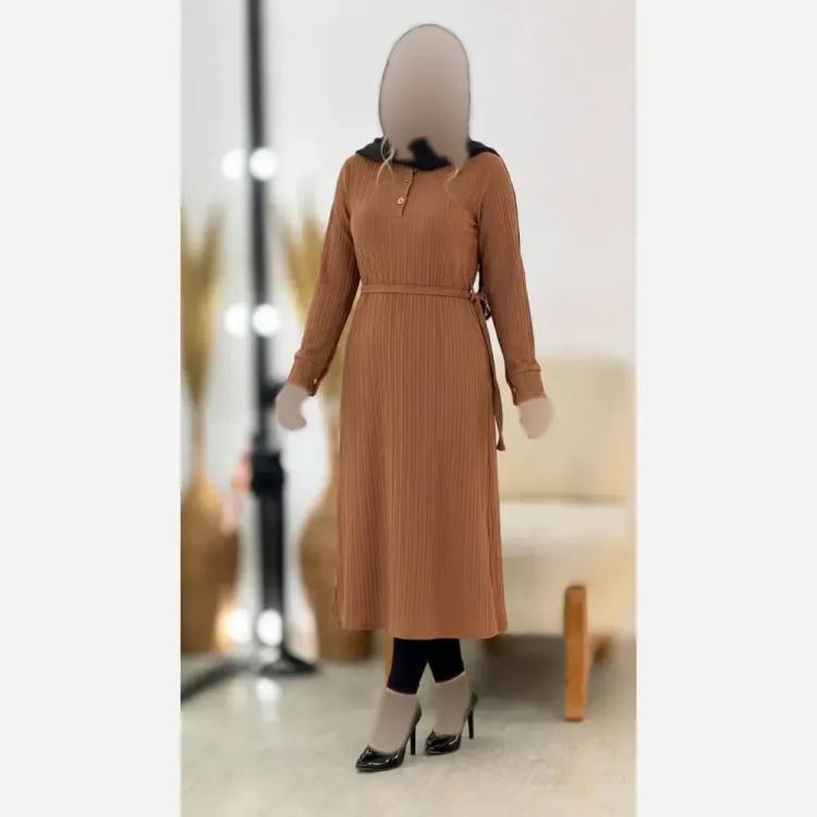 پیراهن بلند زنانه جنس سوپر آیوا فری سایز مناسب 38 تا 46