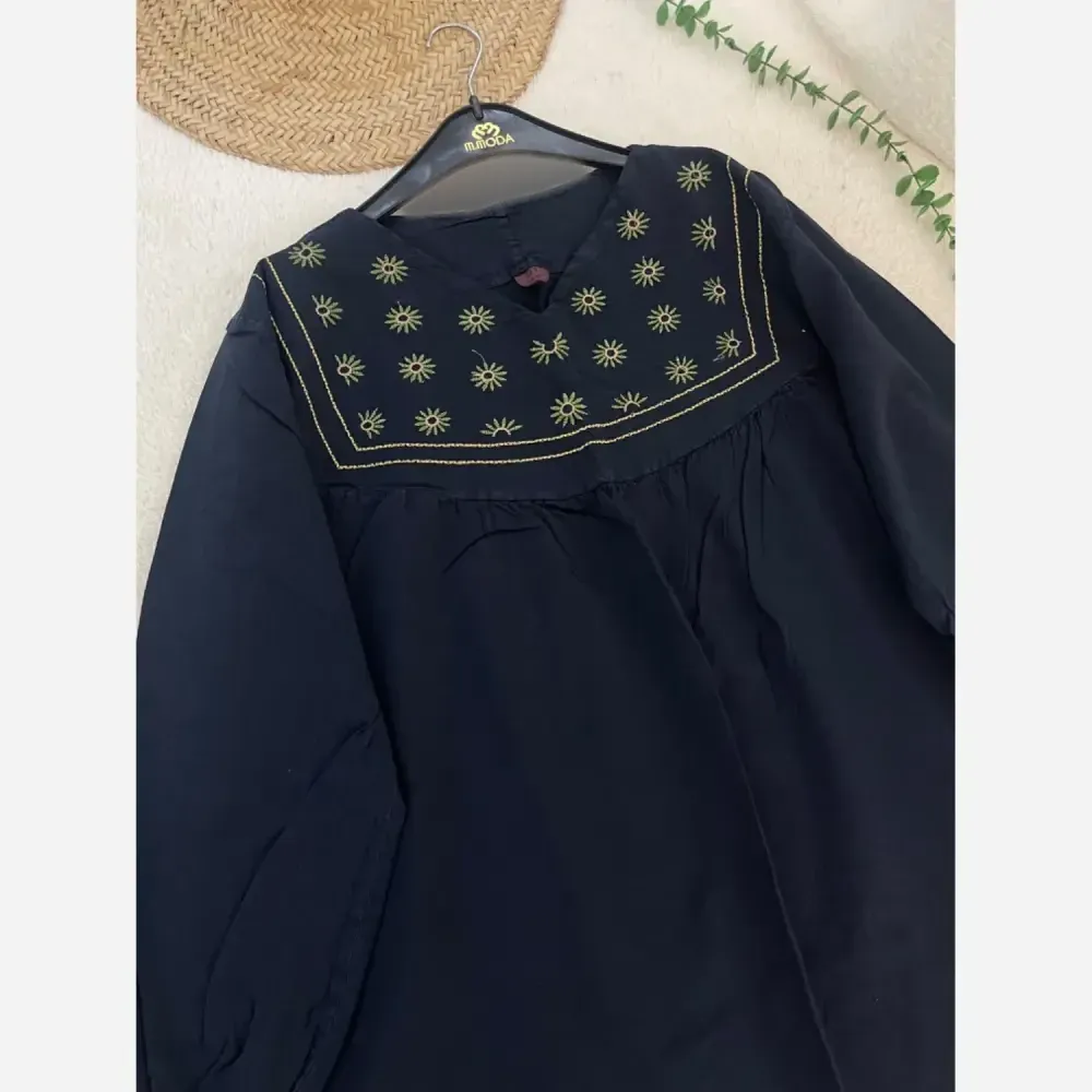 مانتو الیاف کارو فری سایز زنانه