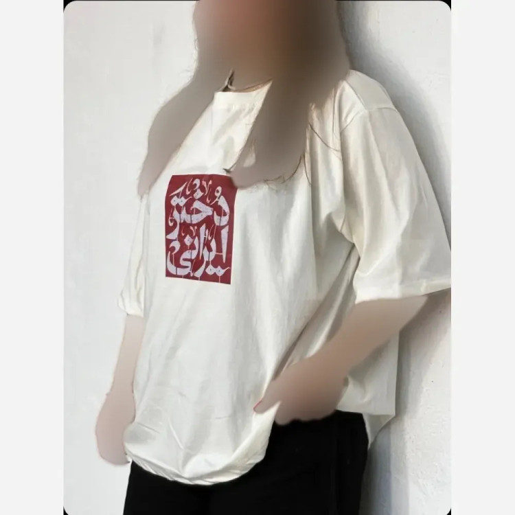 تیشرت دختر ایرانی سوپر پنبه فری سایز