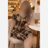 تاپ و شلوارک تینا جنس فلامنت لطیف کشی سایز فری 38 تا 46