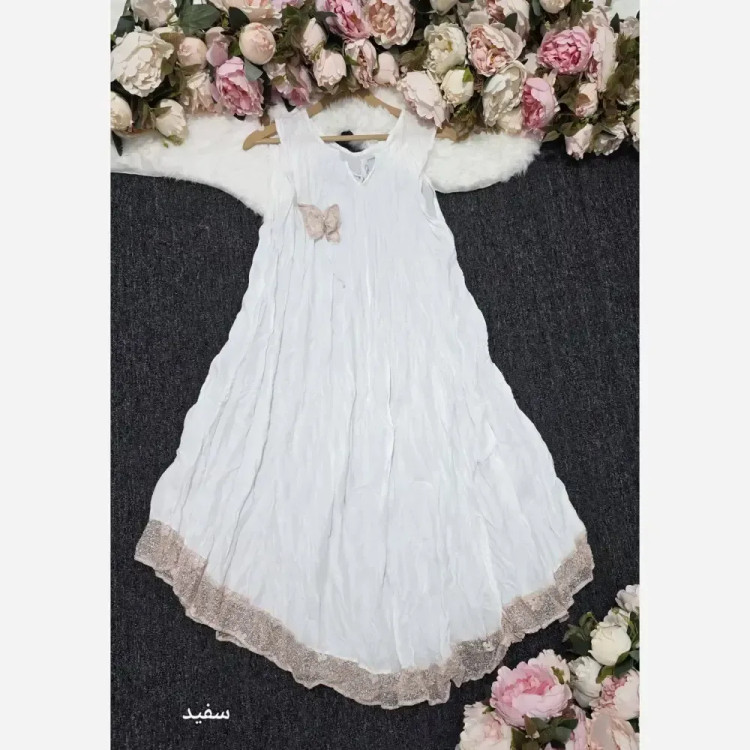 ساحلی نخی چروک تایلندی فری سایز خنک و سبک