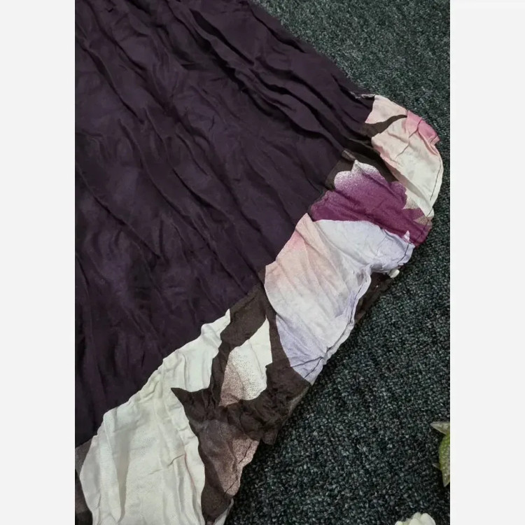 ساحلی نخی چروک تایلندی فری سایز خنک و سبک
