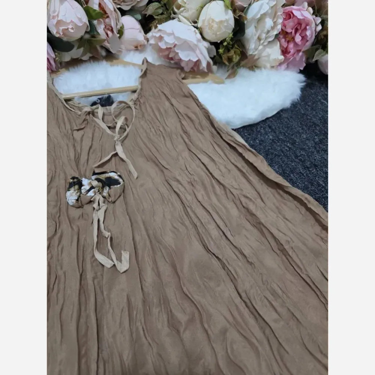 ساحلی نخی چروک تایلندی فری سایز خنک و سبک