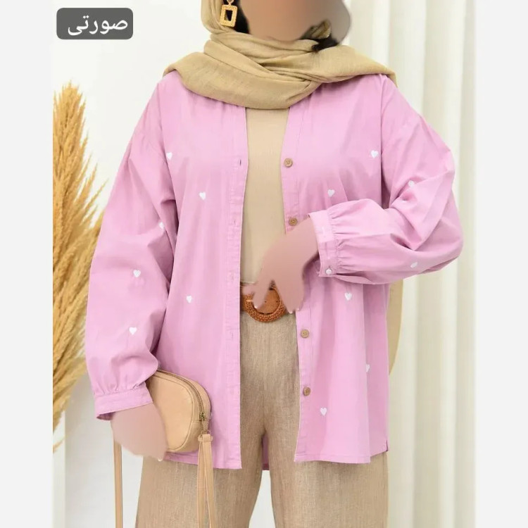 ست شومیز دامن گلی کرپ حریر و لنین فری سایز