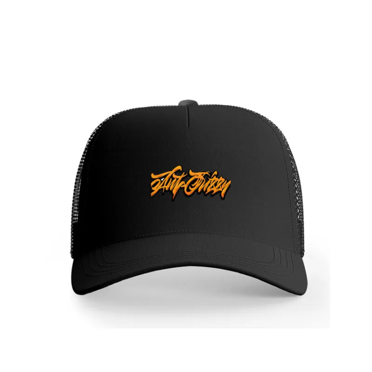 کلاه کپ پاد آفرین مدل جمله انگلیسی کد 57 جنس کتان مناسب اسپرت روزمره
