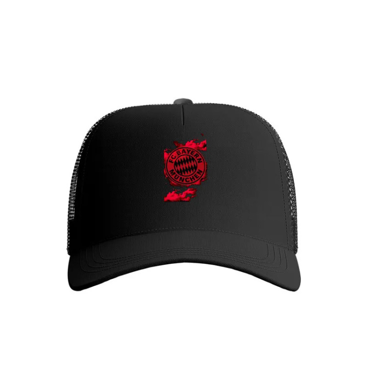 کلاه کپ کتان طرح فوتبالی بایرن مونیخ اسپرت و روزمره