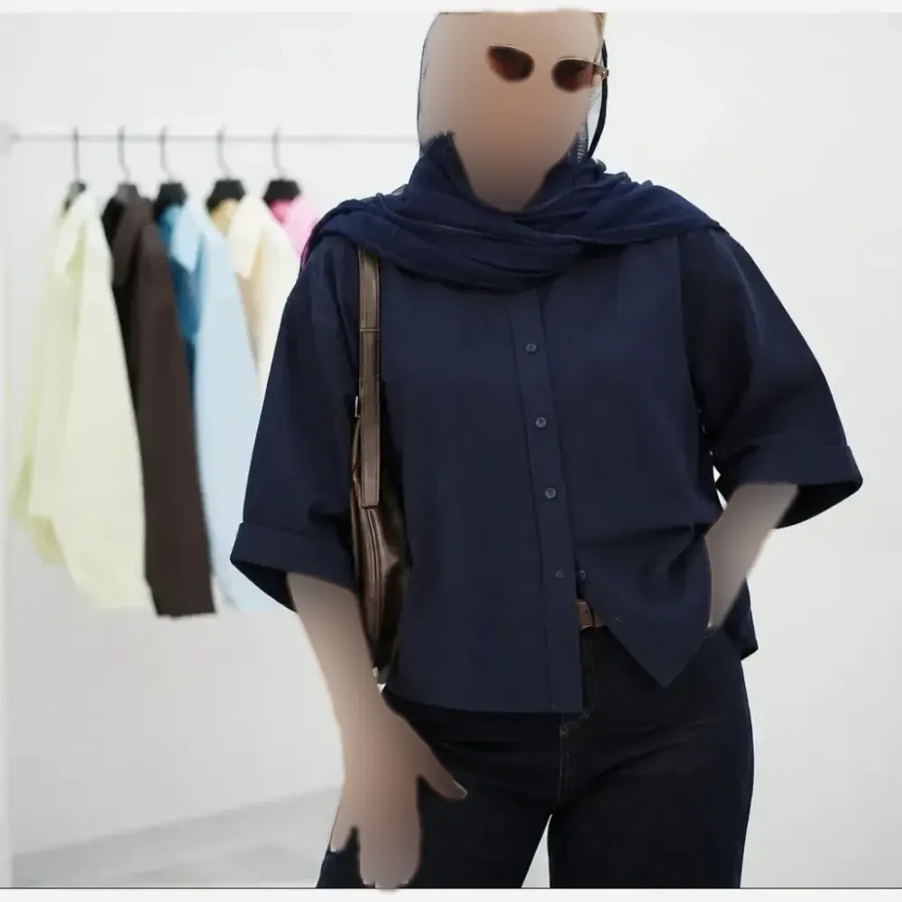 شومیز زنانه مدل پریناز جنس اطلسی فری سایز