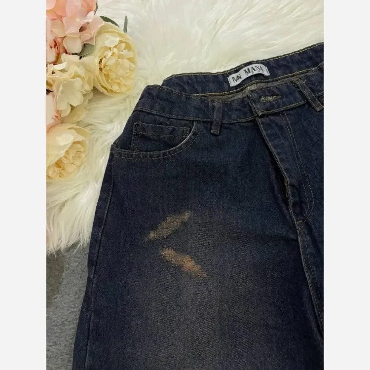 شلوار فول بگ جین درجه یک زنانه سایز 38 تا 48