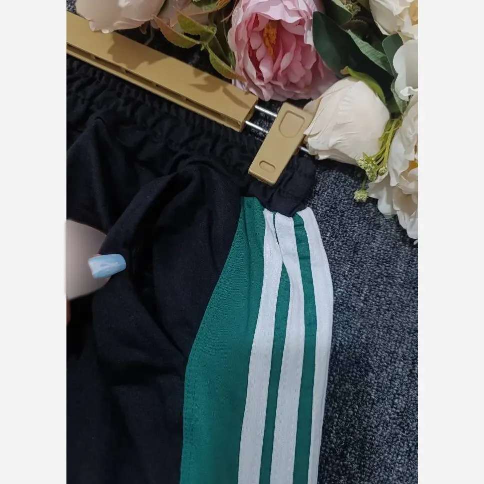 ست تیشرت و شلوار آدیداس بالنسیاگا جنس گلکسی پنبه سایز فری 38 تا 48