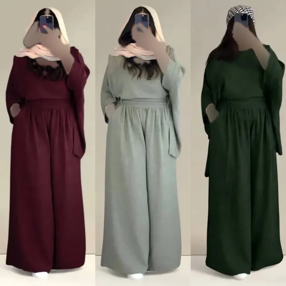 ست شومیز و شلوار زنانه جنس شانتون سایز فری 38 تا 48 رنگبندی متنوع