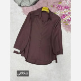 شومیز گره ای نیکی جنس پری خنک و سبک سایز فری 38 تا 48
