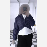 ست دوتیکه گره ای دلا جنس صوفیا نگین دار فری سایز