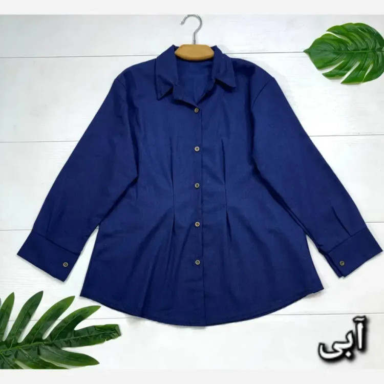 شومیز زنانه لنین آلبورا فری سایز رنگ بندی متنوع
