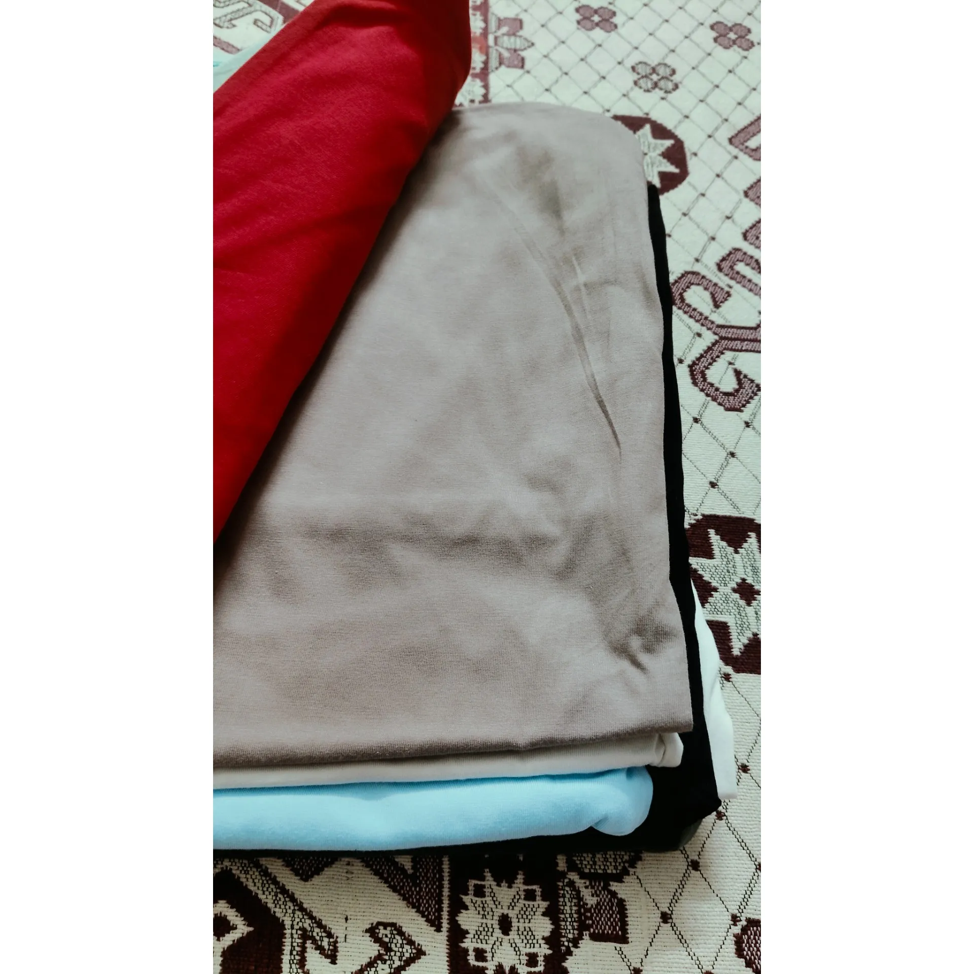 تیشرت دخترانه زنانه باکسی قد 65 سانت