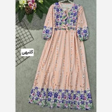 لباس ساحلی زنانه مدل سرو جنس بوگاتی شیک و مجلسی سایز فری