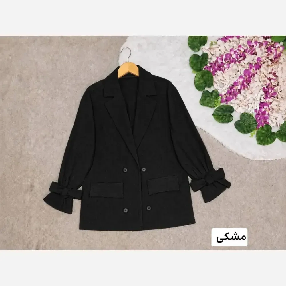 کت زنانه مدل کیانا جنس اطلسی درجه یک فری سایز