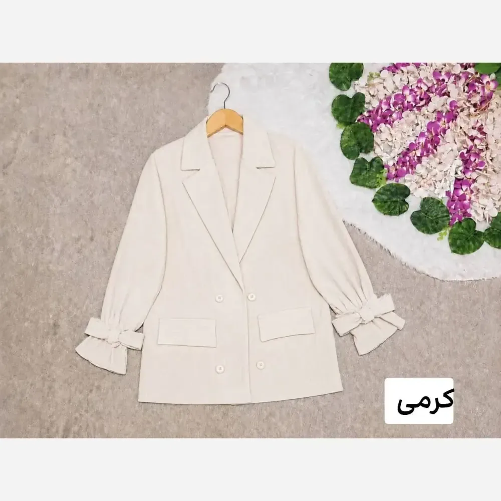 کت زنانه مدل کیانا جنس اطلسی درجه یک فری سایز