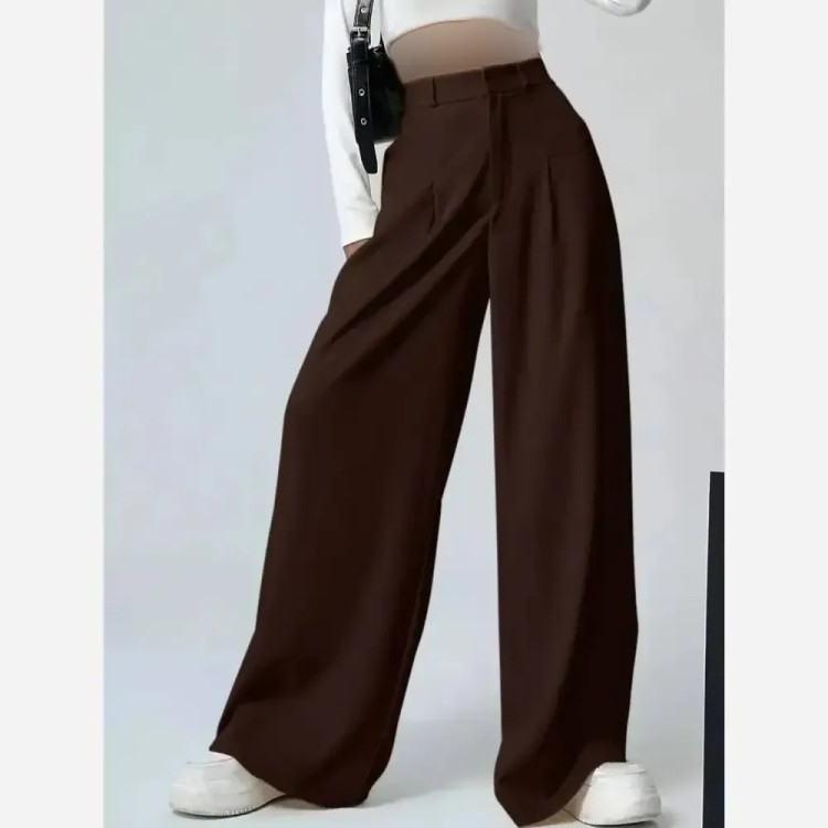 شلوار بگ زنانه مازراتی گرم بالا قد 103