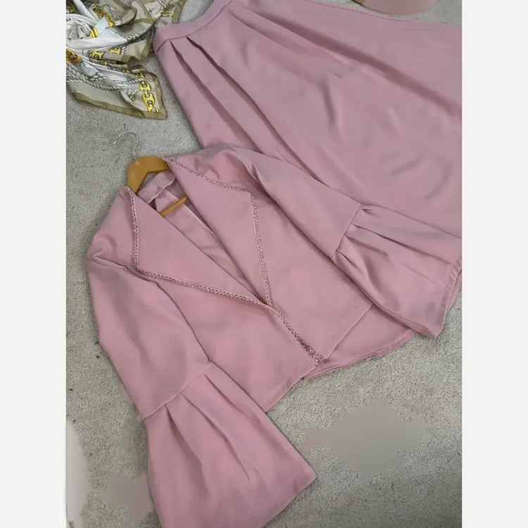 کت دامن مازراتی خرجکار کریستال درخشان فری سایز