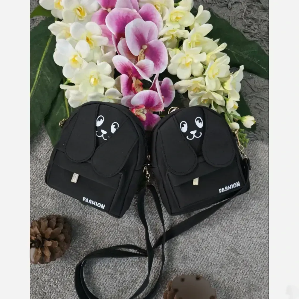 کیف هاپو چرم مشکی سایز آزاد