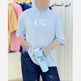 تیشرت لانگ زنانه پنبه دبل بافت فری سایز