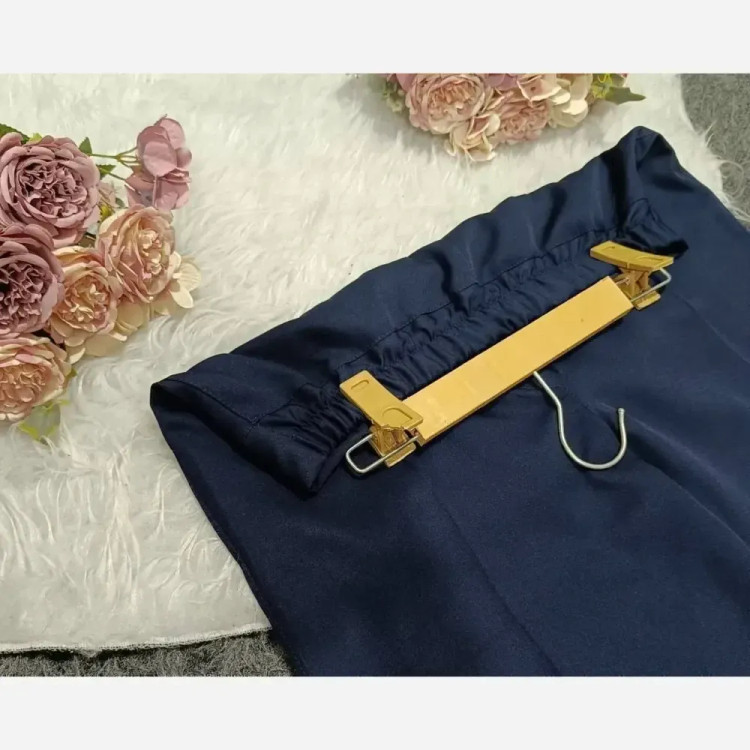 شلوار بگ مازراتی دبل زنانه رنگ مشکی سرمه ای قهوه ای