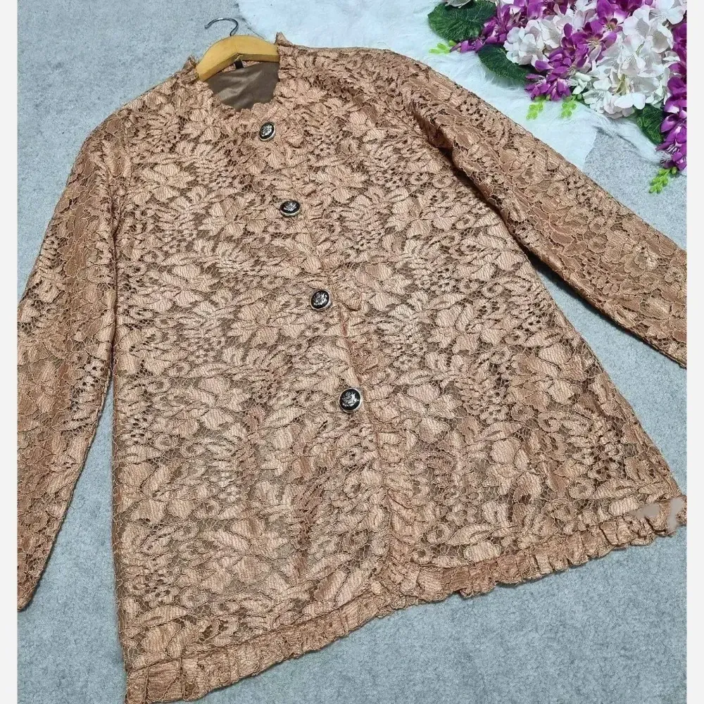 کت مانتویی گیپور زنانه درجه یک آستردار رنگ سبز مشکی نسکافه ای سایز 1 و 2