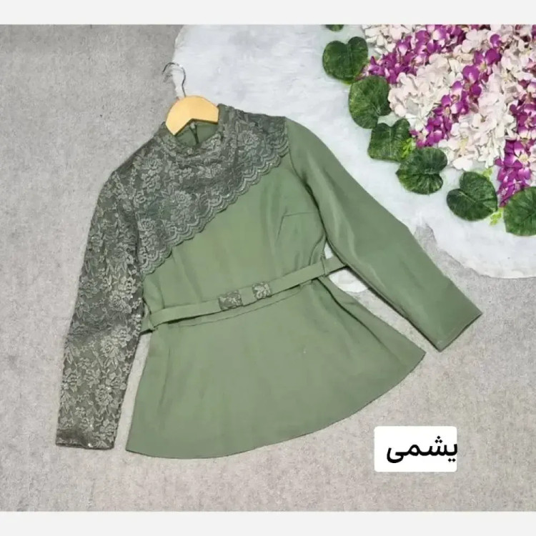 شومیز گیپوری زنانه مدل رونیکا جنس مازراتی درجه یک رنگ بندی متنوع