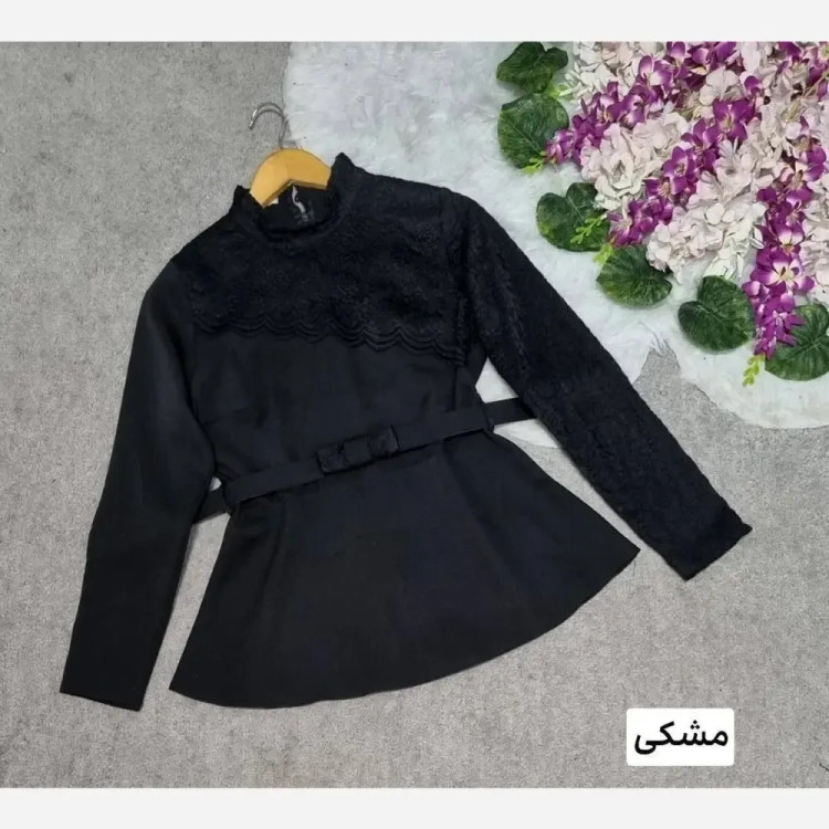 شومیز گیپوری زنانه مدل رونیکا جنس مازراتی درجه یک رنگ بندی متنوع
