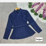 شومیز گیپوری زنانه مدل رونیکا جنس مازراتی درجه یک رنگ بندی متنوع