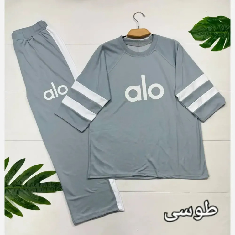 ست تیشرت و شلوار پنبه گلکسی وانگ سایز فری 38 تا 46