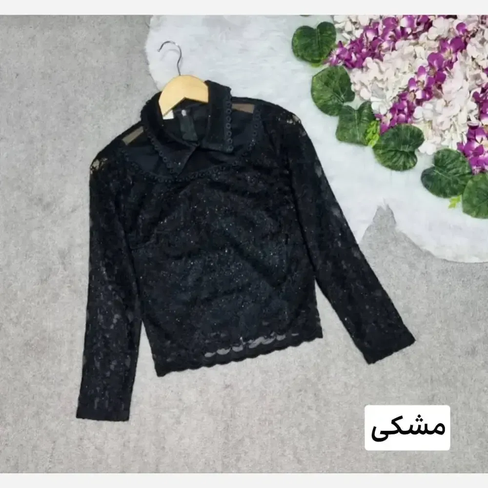 شومیز ژیلا گیپور خارجی درجه یک آستردار در رنگبندی متنوع و سایزبندی کامل