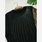 ست بلوز و شلوار زنانه قواره دار ویسکو الیزه فول کش سایز 38 تا 50
