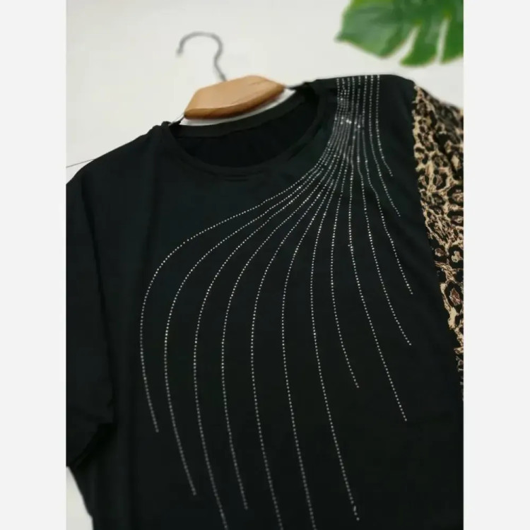 ست بلوز و شلوار زنانه قواره دار ویسکو الیزه فول کش سایز 38 تا 50